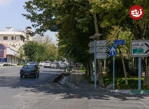 عکس؛ سفر در زمان؛ تهران سال ۱۳۴۷، خیابان پاسداران