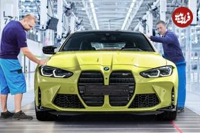 ببینید| صفر تا صد تولید خودروی سوپر اسپرت بی ام و M3 در آلمان