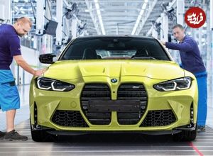 ببینید| صفر تا صد تولید خودروی سوپر اسپرت بی ام و M3 در آلمان