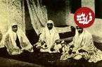 سفر در زمان؛ ابروهای زنان دوران قاجار به شکل کلاغی در حال پرواز بود؛ در ماه دو روز وسمه‌کشان برگزار می‌شد
