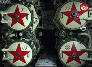 تصاویری از داخل زیردریایی متروکه روسیه؛ زمان در آن متوقف شده