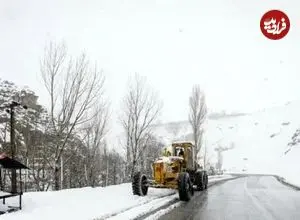 ببینید| پنجشنبه در تهران برف می‌بارد