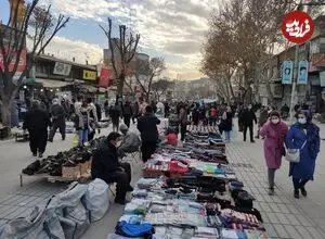 عکس| سفر زمان؛ بساط «شمشیرفروش‌ها» در تهران در دوران قاجار