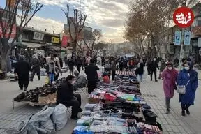 عکس| سفر زمان؛ بساط «شمشیرفروش‌ها» در تهران در دوران قاجار