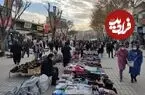 عکس| سفر زمان؛ بساط «شمشیرفروش‌ها» در تهران در دوران قاجار