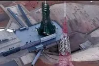 ببینید| آسیب دیدن سکوی پرتاب بایکونور پس از پرتاب فضاپیمای سایوز