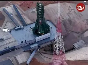 ببینید| آسیب دیدن سکوی پرتاب بایکونور پس از پرتاب فضاپیمای سایوز