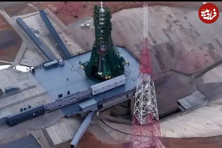 ببینید| آسیب دیدن سکوی پرتاب بایکونور پس از پرتاب فضاپیمای سایوز