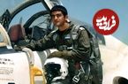 عکس؛ سفر در زمان؛ «سرلشکر عباس بابایی» به همراه دختر خردسال اش»؛ دهه 50