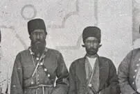 عکس| سفر زمان؛ عکس یادگاری مقامات شهر قوچان در دوران قاجار